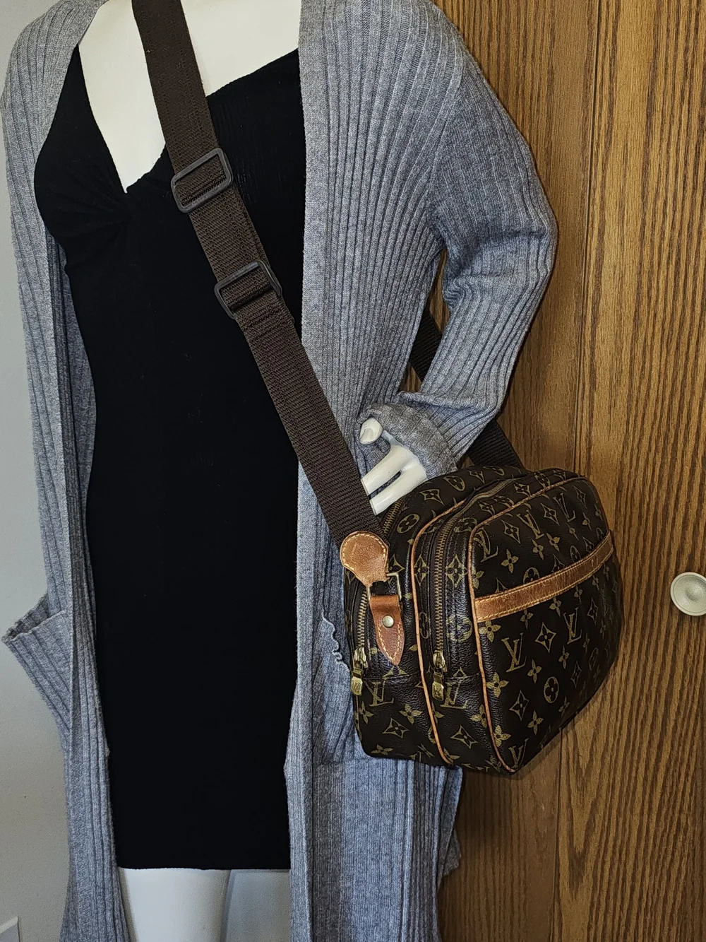 Louis Vuitton Monogram Reporter PM With COA